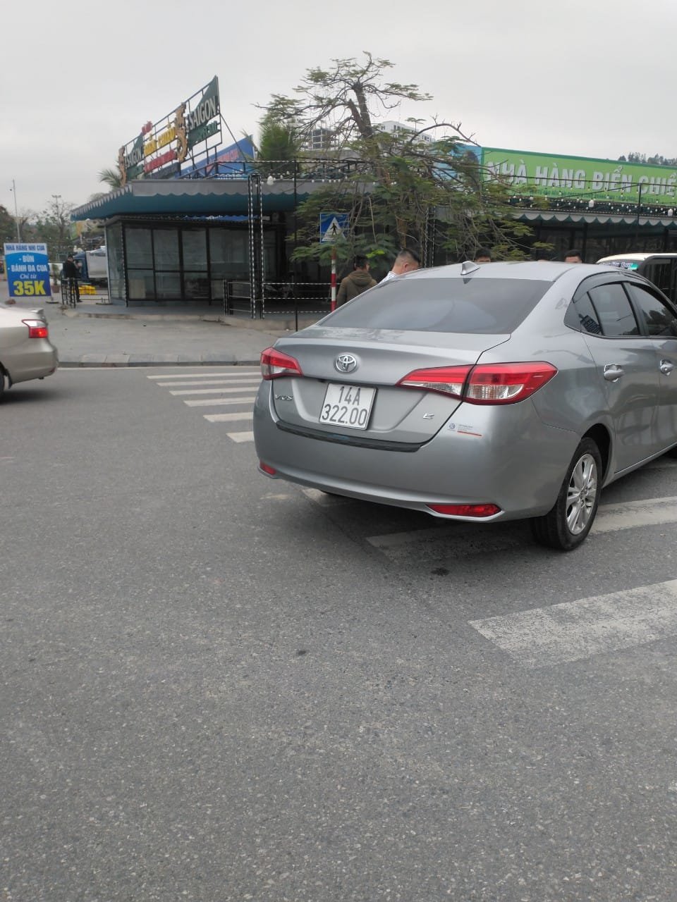 Xe tai nạn Toyota Vios BKS 14A32200